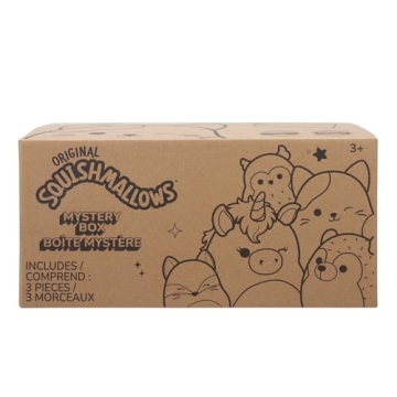 Squishmallows 8" Mystery Plush Pack - 3 Surprise Toys