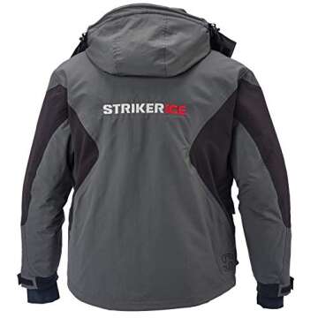 Striker Men's Fishing-Jackets, Gray/Black, X-Large