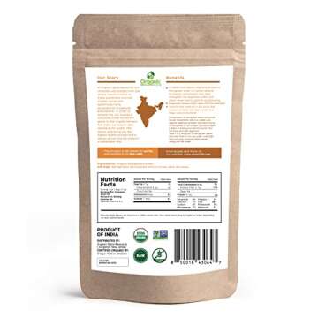 Organic Fenugreek Powder - USDA Organic & Non-GMO