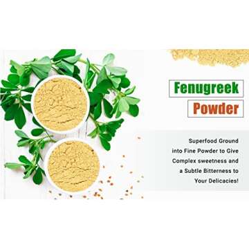 Organic Fenugreek Powder - USDA Organic & Non-GMO