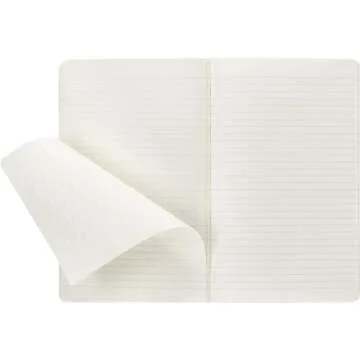 Moleskine Cahier Journal, Soft Cover, Large (5" x 8.25") Ruled/Lined, Black, 80 Pages (Set of 3)