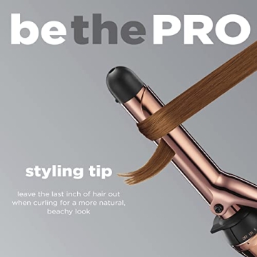 Stylish Titanium 1 Inch Curling Iron for All Hair Types