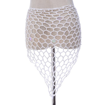 Stylish Crochet Triangle Bikini Cover Up Shawl for Women