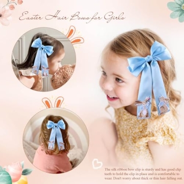 Charming NCMAMA Bunny Hair Bows for Girls