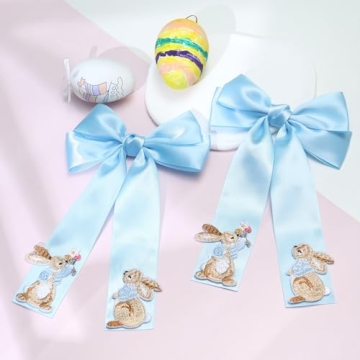 Charming NCMAMA Bunny Hair Bows for Girls