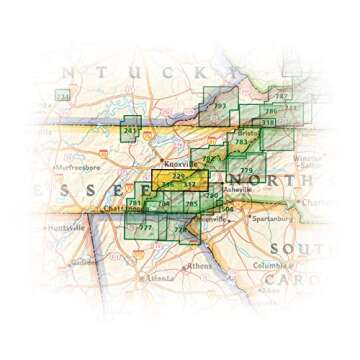 Explore Great Smoky Mountains with National Geographic Map