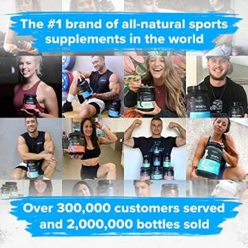 LEGION- All Natural Nitric Oxide Preworkout Drink to Boost Energy, Creatine Free, Naturally Sweetened, Beta Alanine, Citrulline, Alpha GPC (Blueberry Lemonade)