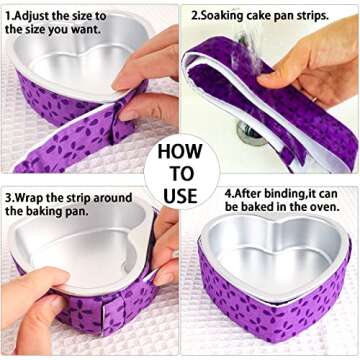 Winerming Bake Even Strips for Perfect Cakes Every Time