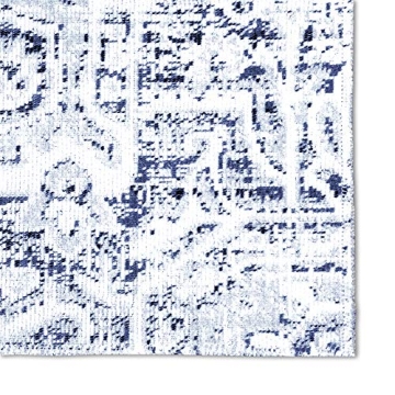 Stylish Indoor Outdoor Rug with Floral Design 5'3" x 7'2"