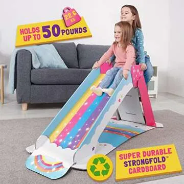 Pop2Play Indoor Slide for Active Kids - Safe & Fun