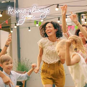 It was Always You Neon Sign - USB Powered 3D Wall Decor