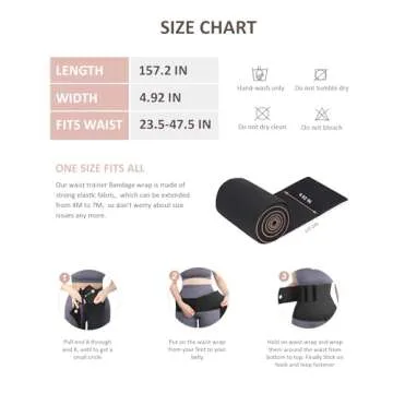 FeelinGirl Waist Trainer for Comfortable Body Shaping