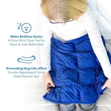 Harkla Weighted Lap Pad for Kids - Soft and Calming Comfort