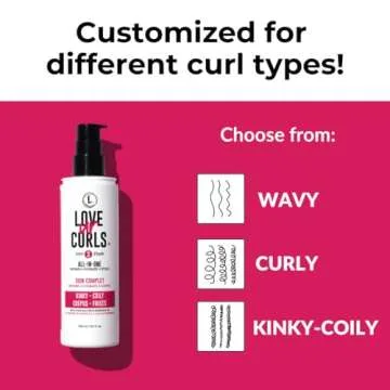 Love Ur Curls Curl Cream with Shea Butter for Curly Hair