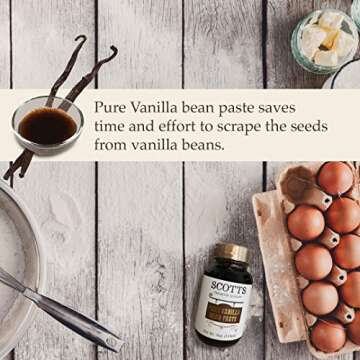 Scott's Pure Vanilla Bean Paste for Gourmet Baking 4oz