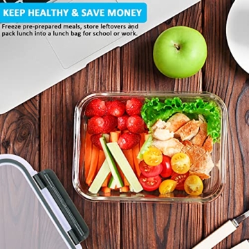 Buy M MCIRCO 5-Pack Glass Meal Prep Containers Now