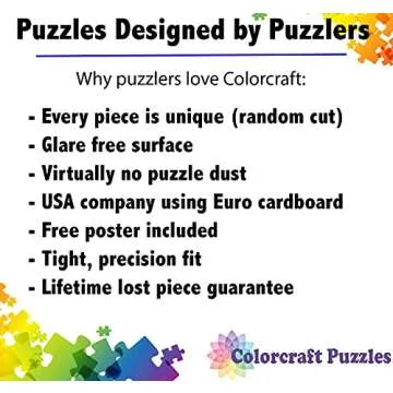 Colorcraft Ice Cream Cones 1000 Piece Puzzle for Fun