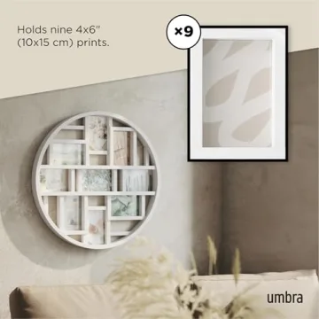 Umbra Luna Collage Picture Frame for 9 Photos