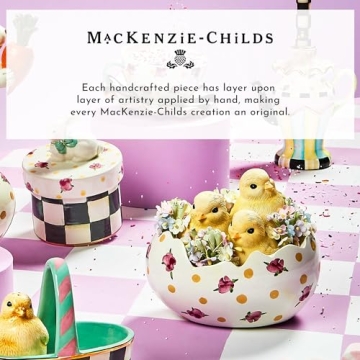 Charming MacKenzie-Childs Rosie Rabbit Figurine for Spring