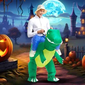 YEAHBEER Inflatable T-Rex Costume for Adults