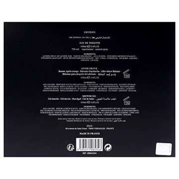 Mercedes Benz Man - Addictive And Woody Fragrance For Men - Alluring Scent - Suitable For All Skin - Soothing 3.4 Oz After Shave - Refreshing 3.4 Oz Shower Gel - 3.4 Oz EDT Spray - 3 Pc Gift Set