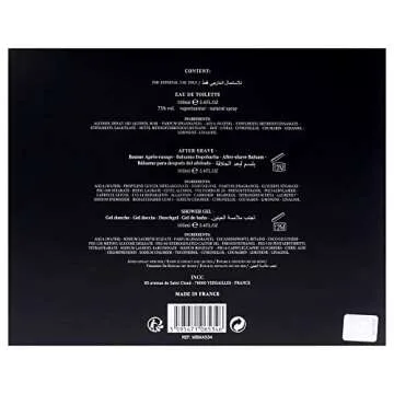 Mercedes Benz Man - Addictive And Woody Fragrance For Men - Alluring Scent - Suitable For All Skin - Soothing 3.4 Oz After Shave - Refreshing 3.4 Oz Shower Gel - 3.4 Oz EDT Spray - 3 Pc Gift Set