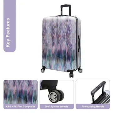 Steve Madden 3 Piece Hardside Lightweight Spinner Luggage Set