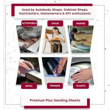 Sungold Abrasives 11119 9 X 11 Sheets 600-Grit Stearated Aluminum Oxide, 25-Pack