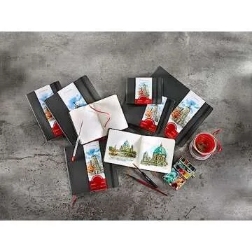 Premium Hahnemühle Watercolour Book - A6 Sketchbook for Artists