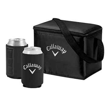 Callaway Soft Cooler Bag Gift Set with Magnetic Koozies for Golf Enthusiasts