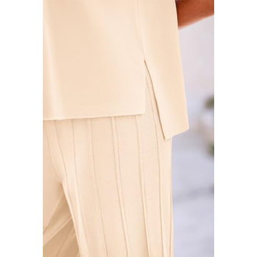 PRETTYGARDEN Women's 2 Piece Knit Loungewear Set