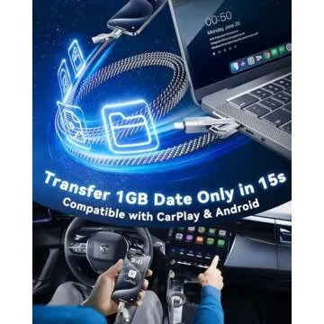 Versatile 4-in-1 USB C Lightning Charging Cable