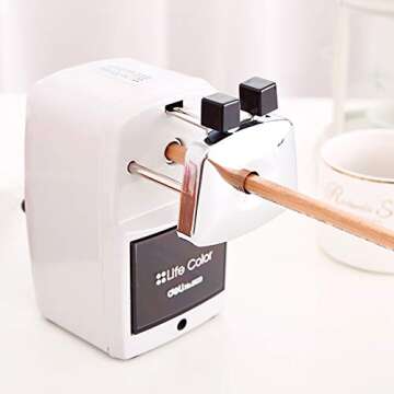 YBoCH Manual Pencil Sharpener for Classrooms and Artists