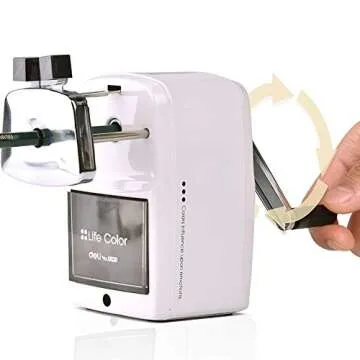 YBoCH Manual Pencil Sharpener for Classrooms and Artists