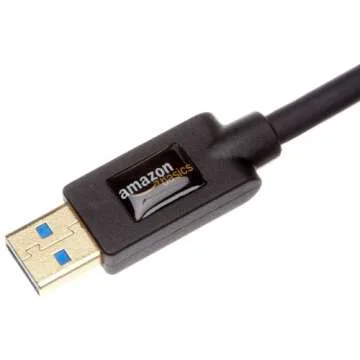 High-Speed USB-A Extension Cable with Gold Connectors