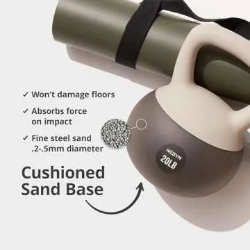 WeGym Soft Kettlebells for Safe Home Workouts