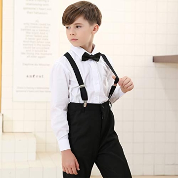 Kajeer Kids Adjustable Suspender Bowtie Sets for All Occasions