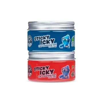 Chemical Guys Car Cleaning Gel - Green Apple & Strawberry Scent (2 Pack)