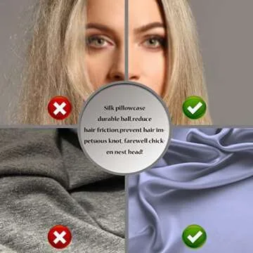 Silk Pillowcase for Comfortable Hair and Skin Care