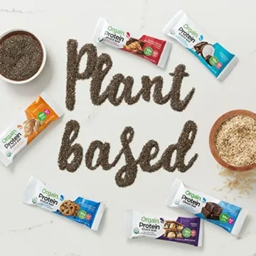 Enjoy Orgain Organic Vegan Protein Bars, Peanut Butter