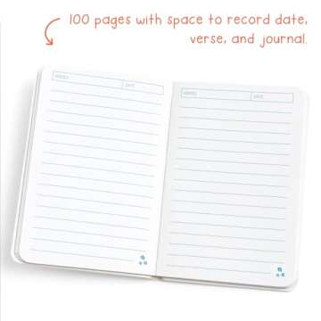 Callie Danielle Little Book of Verses Journal Notebook Vegan Leather Journal Small, Cute Pocket Notebook for Women, One of the Best Journaling Notebooks (Yellow)