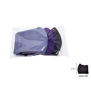 Wowfit 100 Clear Cellophane Bags for Gifts & Crafts