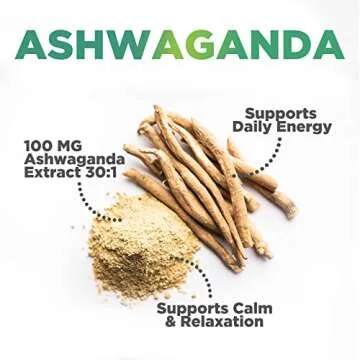 Extra Strength Vegan Ashwagandha Gummies for Stress Relief