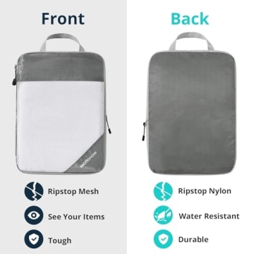 NICOSHOW Compression Packing Cubes for Efficient Travel