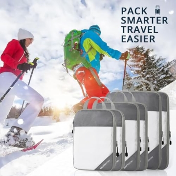 NICOSHOW Compression Packing Cubes for Efficient Travel