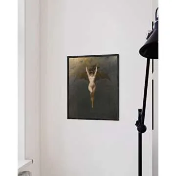 Haus and Hues Gothic Wall Decor - The Bat Woman Artwork