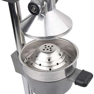 Switol Manual Citrus Juicer, Commercial Orange juice Squeezer, 18.5 Inch Heighten Fruit Presser (Gray)