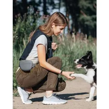 Heouvo Dog Treat Pouch & Clicker Kit for Pro Training