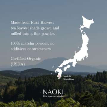 Naoki Matcha Organic Ceremonial Grade Matcha 100g