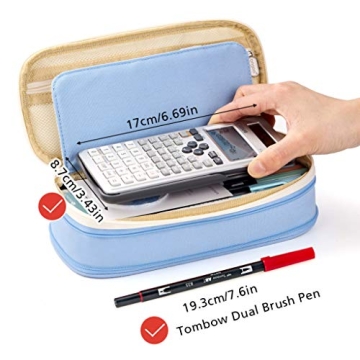 EASTHILL Big Capacity Pencil Case Organize Your Stationery
